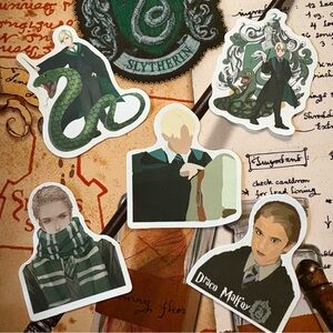 Bundle of 5 Draco Malfoy Stickers